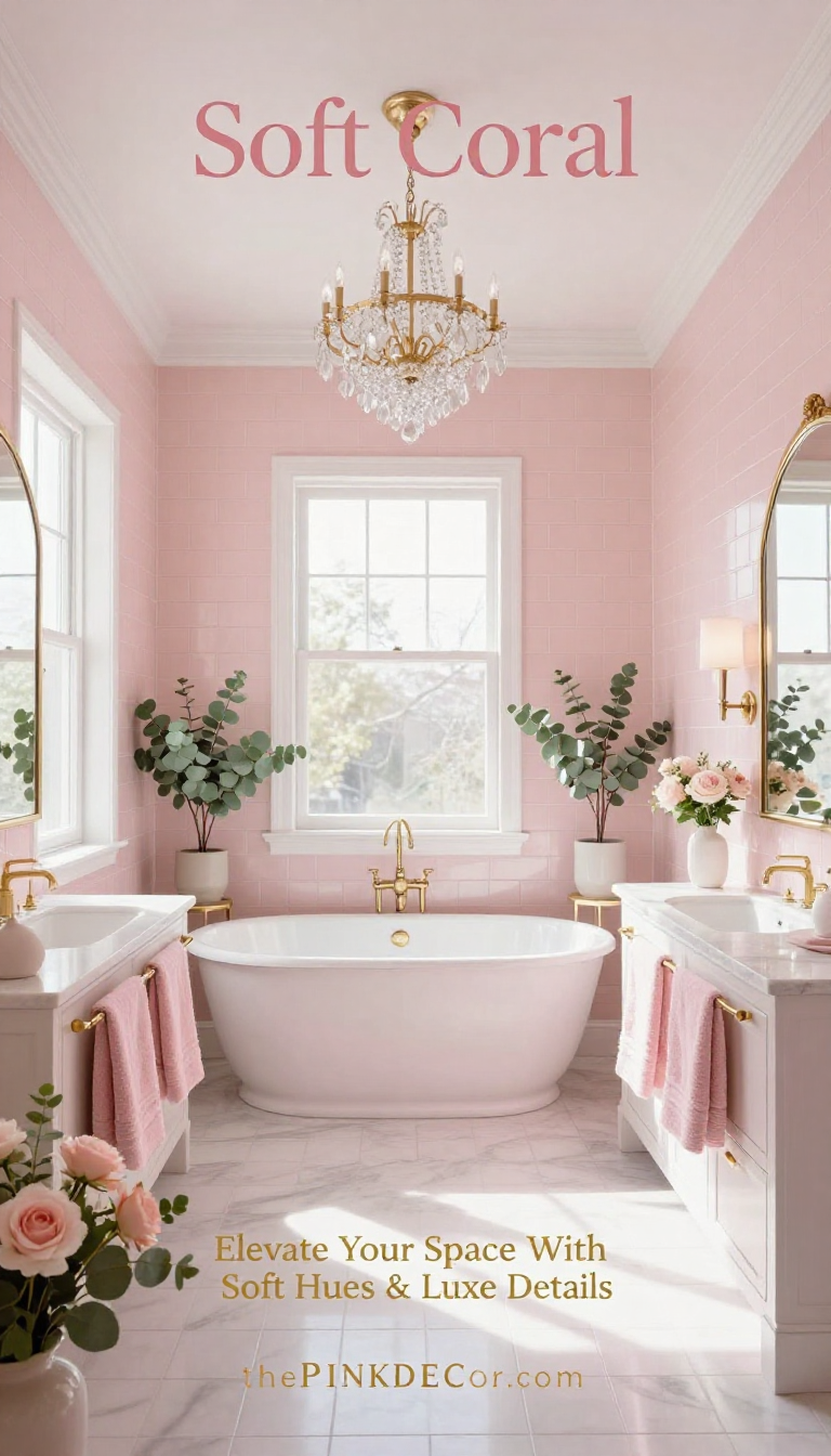 Pink Bathroom Decor - Bathroom - The Pink Decor