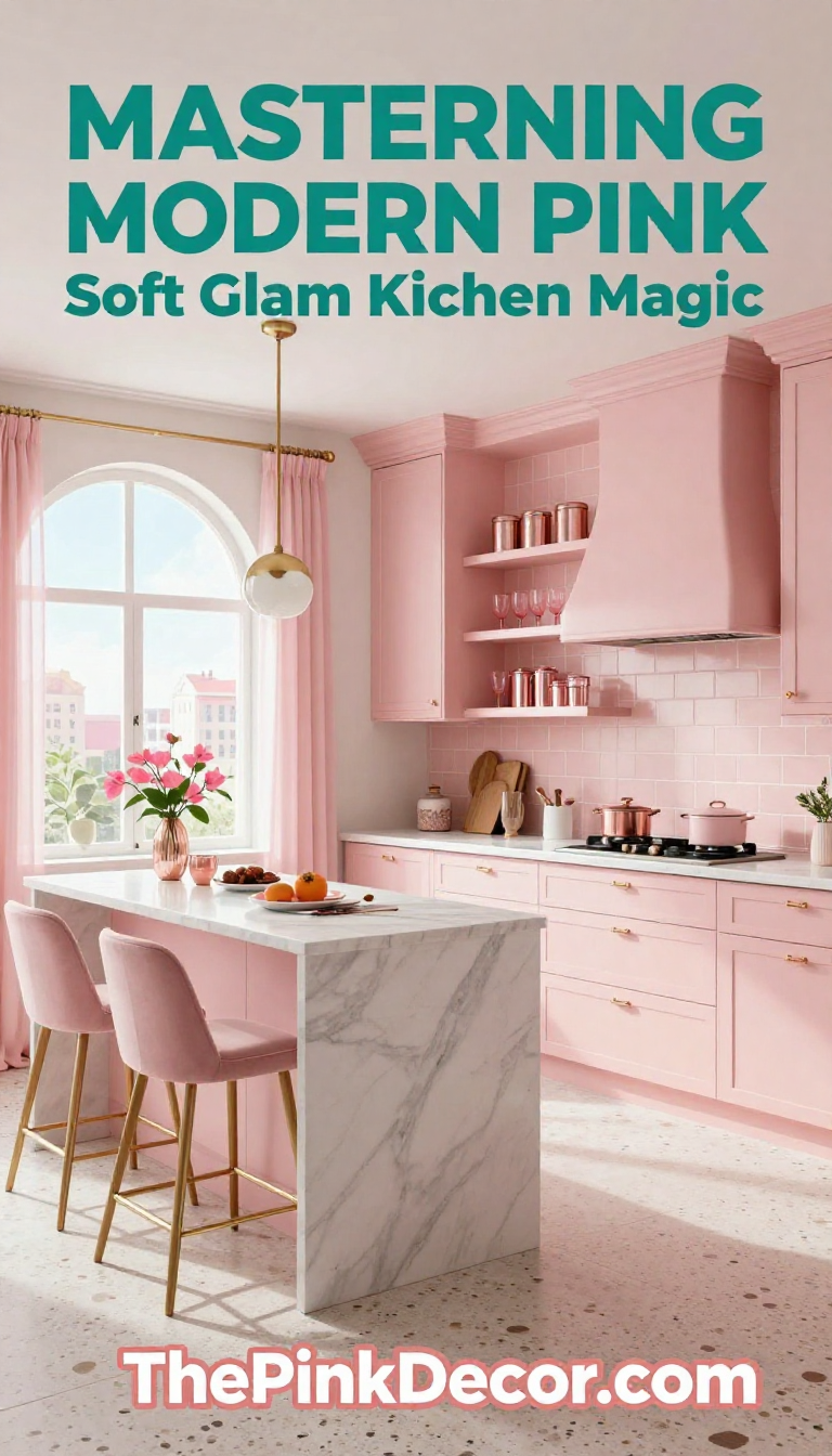 Pink Kitchen Design Inspiration - Kitchen - The Pink Decor
