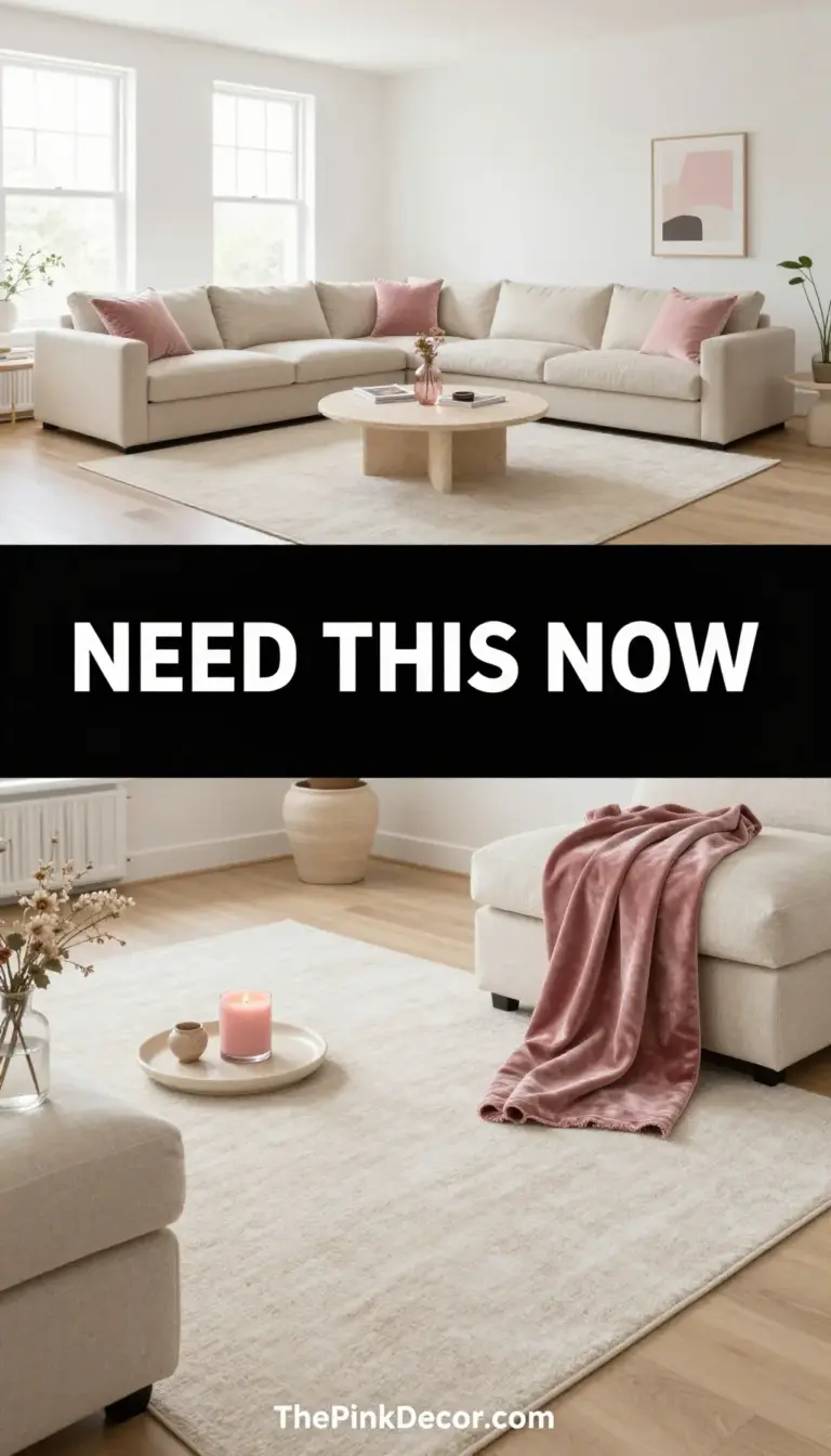 Monochromatic Dusty Rose Velvet Sanctuary - Dressing Room - The Pink Decor