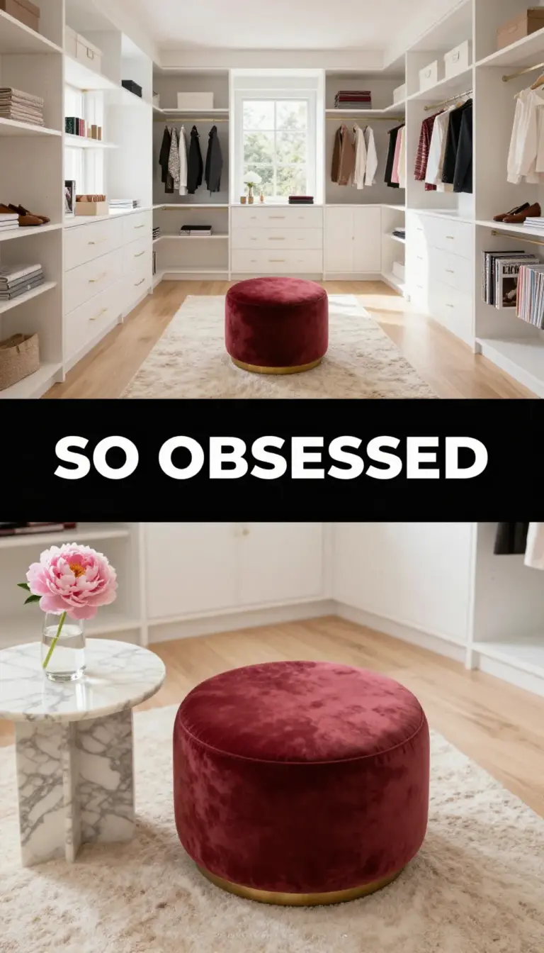 Monochromatic Rose Velvet Boutique Closet - Closet - The Pink Decor